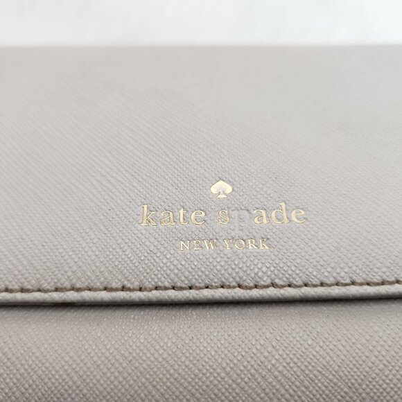 Kate Spade Womens Iphone 6 Wallet Ivory Leather Phone - Picture 2 of 11